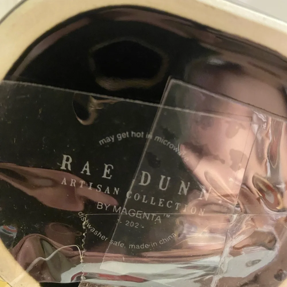 Rae Dunn Black Artisan Mug with Hat Lid NWOT (GL)